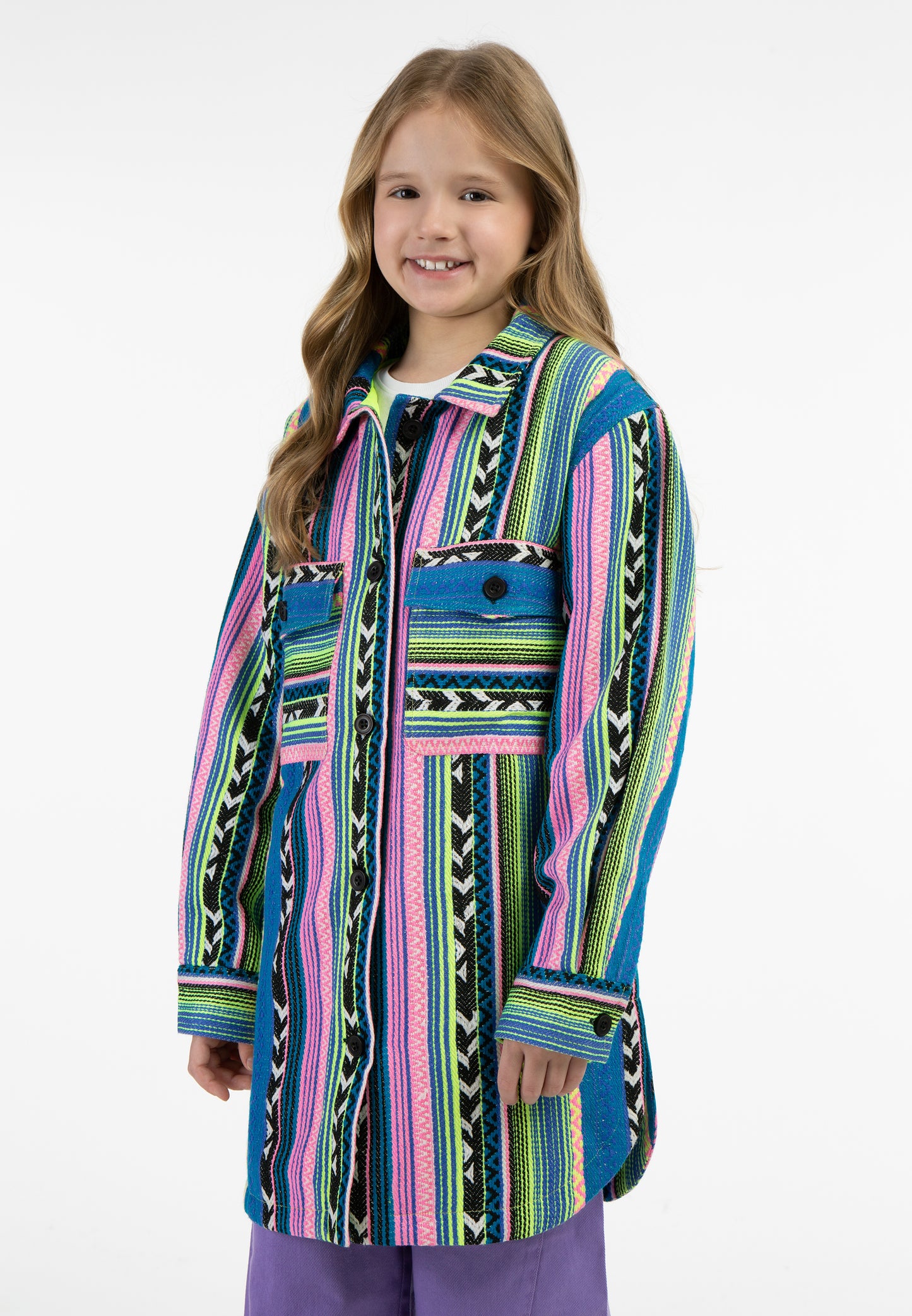 myMo KIDS girl's shirt jacket