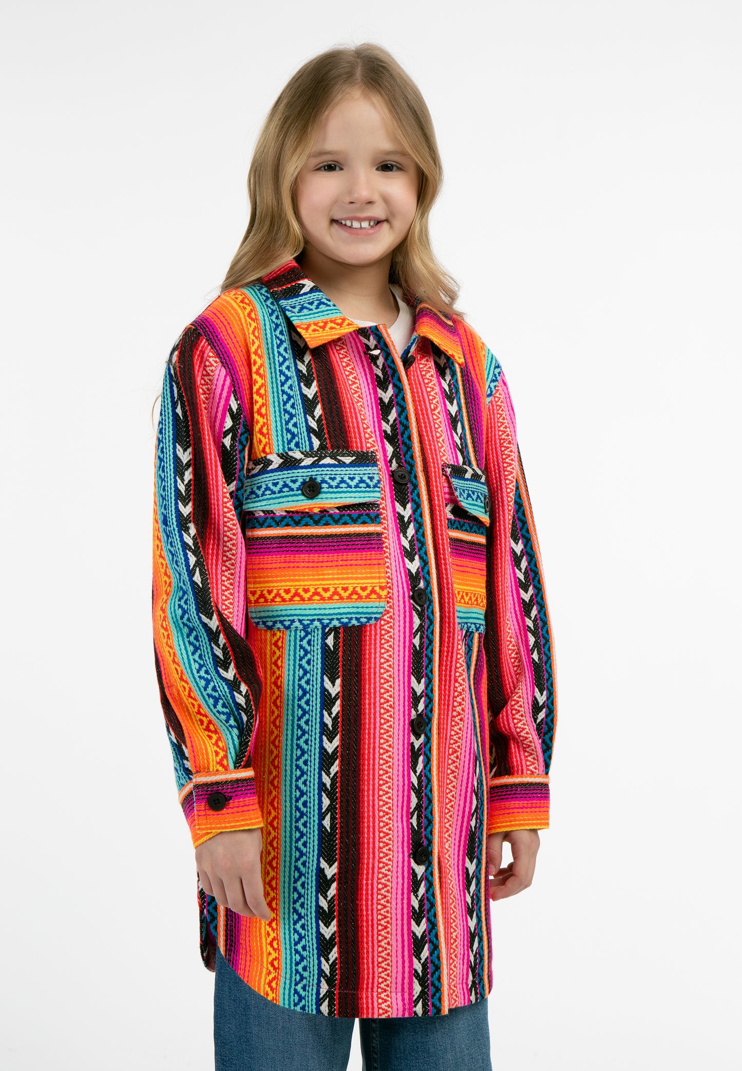myMo KIDS girl's shirt jacket