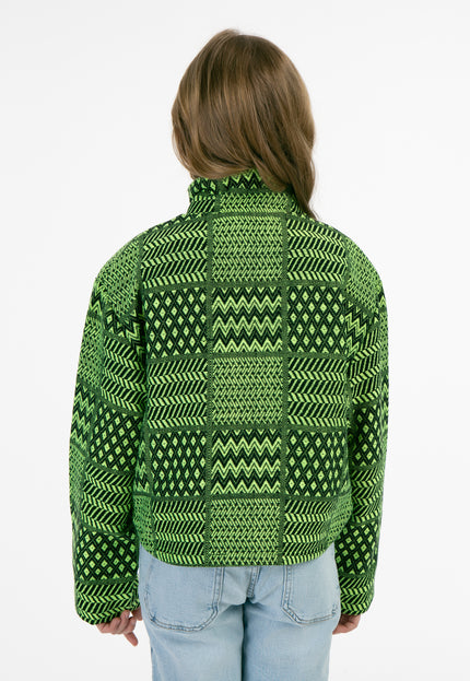 myMo Kurtka Blouson dla dzieci  wzór patchworkowy