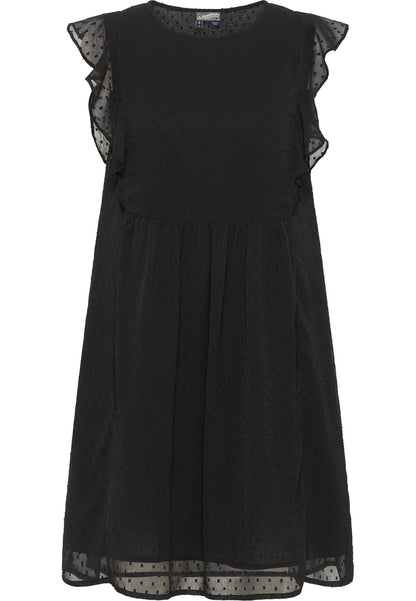 DreiMaster Vintage women's midi dress with ruffles