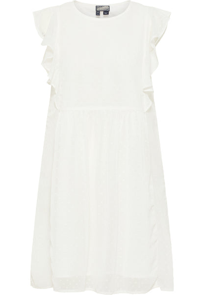 DreiMaster Vintage women's midi dress with ruffles