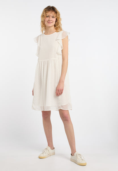 DreiMaster Vintage women's midi dress with ruffles