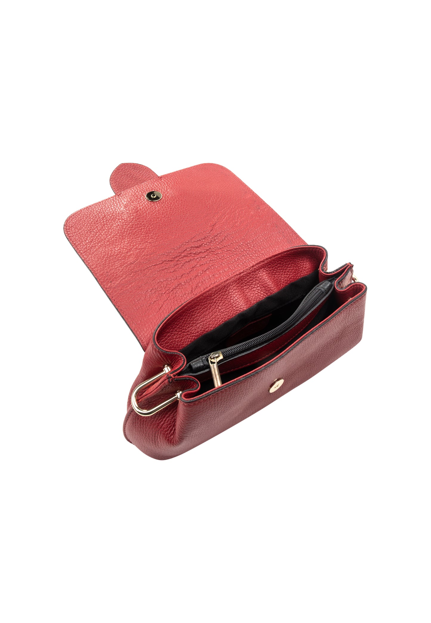 faina women's leather shoulder bag