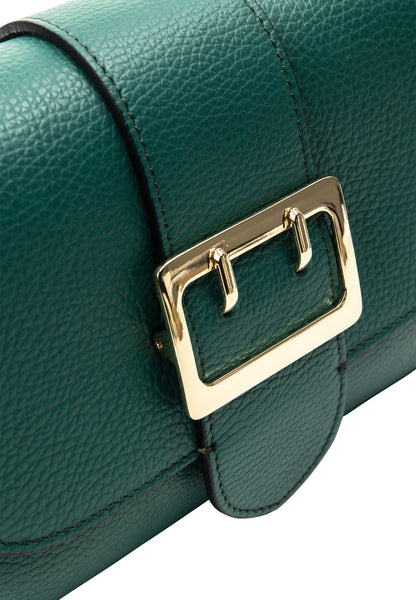 faina women's leather shoulder bag