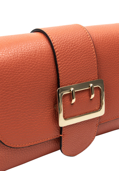 faina women's leather shoulder bag
