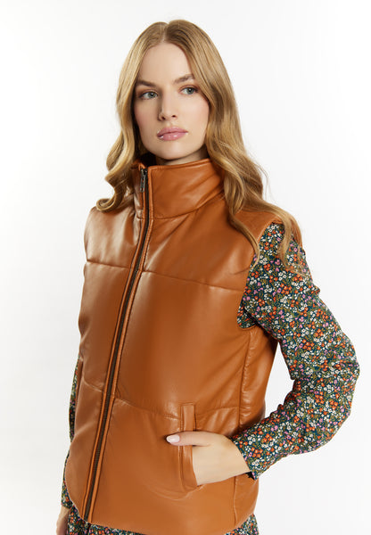 DreiMaster Vintage women's leather vest