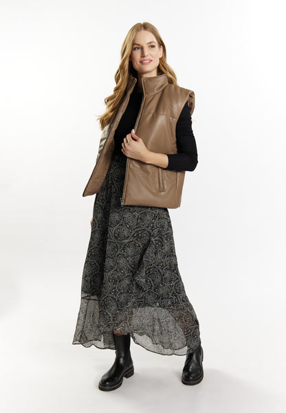 DreiMaster Vintage women's leather vest
