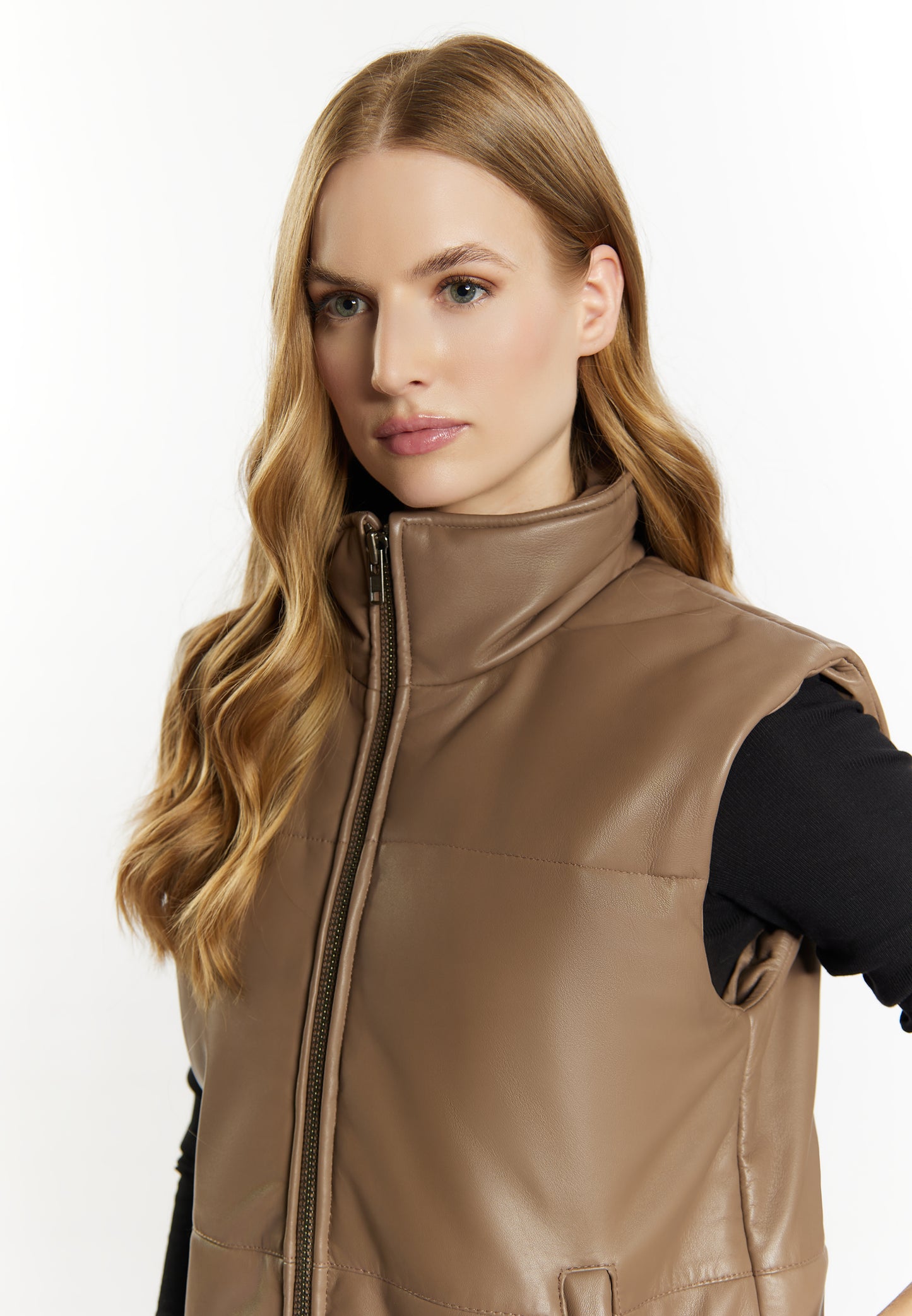 DreiMaster Vintage women's leather vest