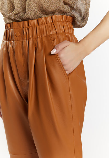 DreiMaster Vintage women's leather pants