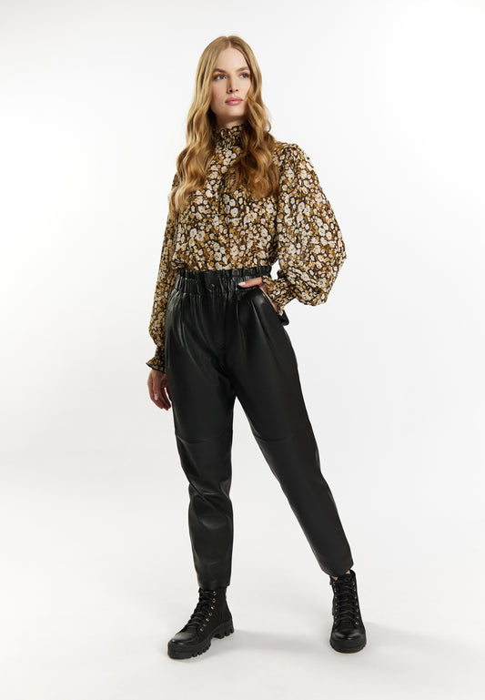 DreiMaster Vintage women's leather pants
