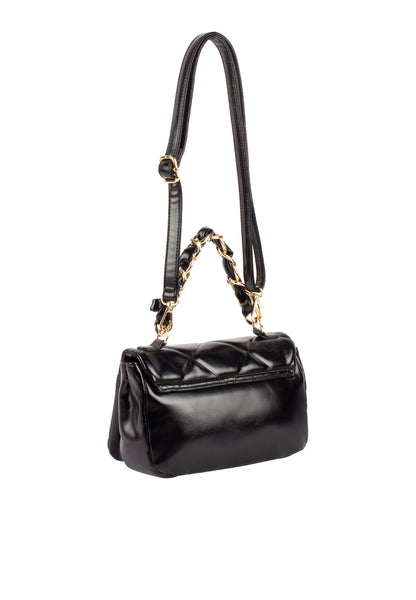 faina women's shoulder bag in a metallic look