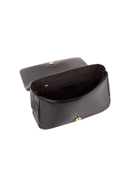 faina women's shoulder bag in a metallic look