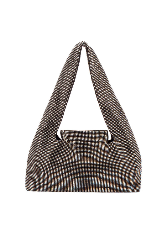 faina women's crystal shoulder bag