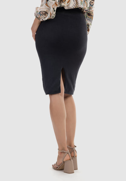 usha women's knit midi skirt
