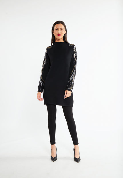 faina Women's Knitted Dress With Sequins
