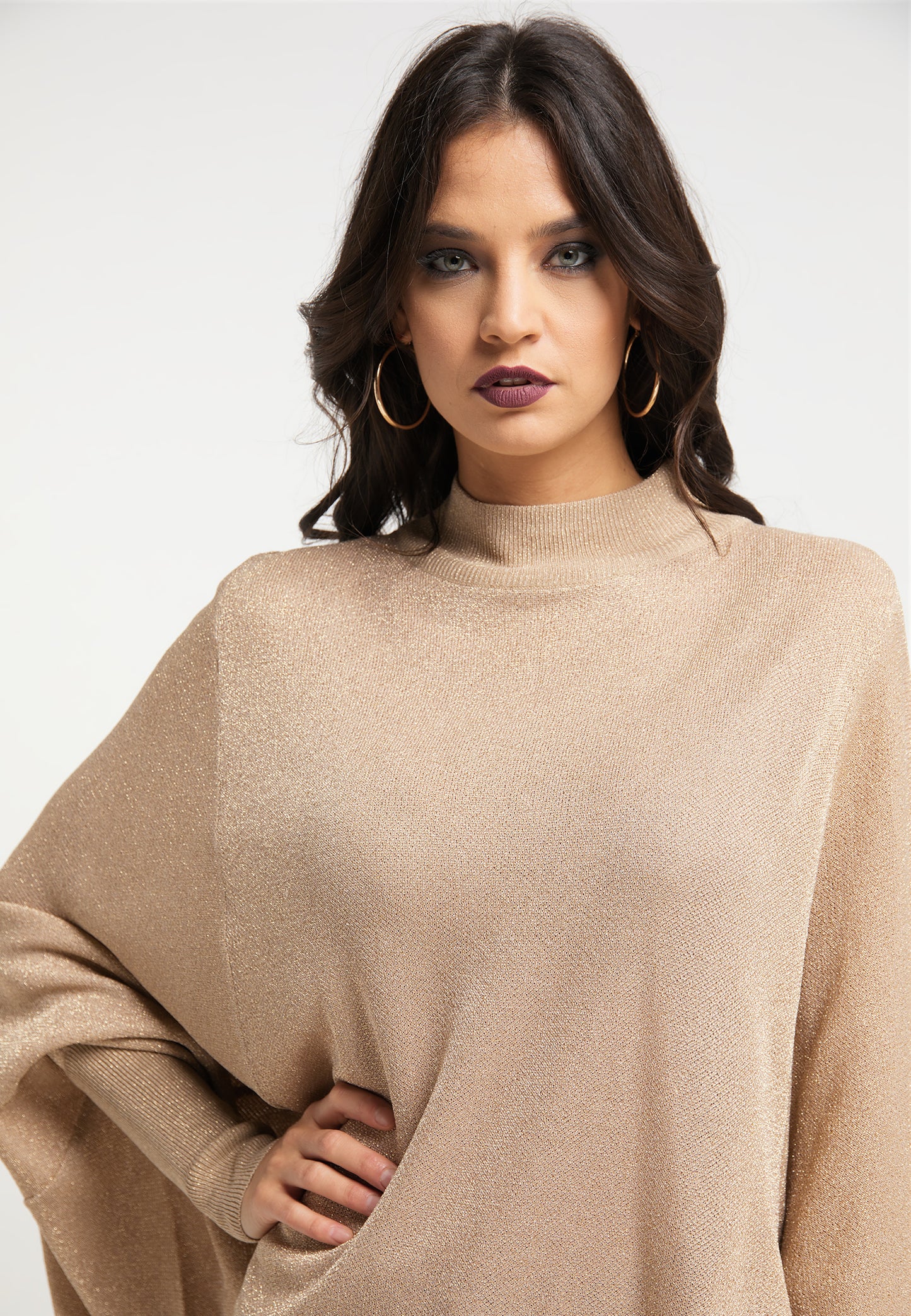 faina damski sweter dzianinowy