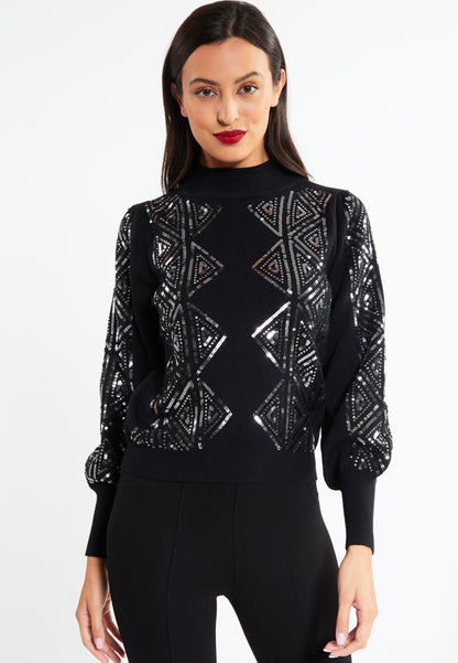 faina women's knitted sweater