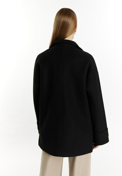 DreiMaster Klassik women's transitional jacket in a wool look