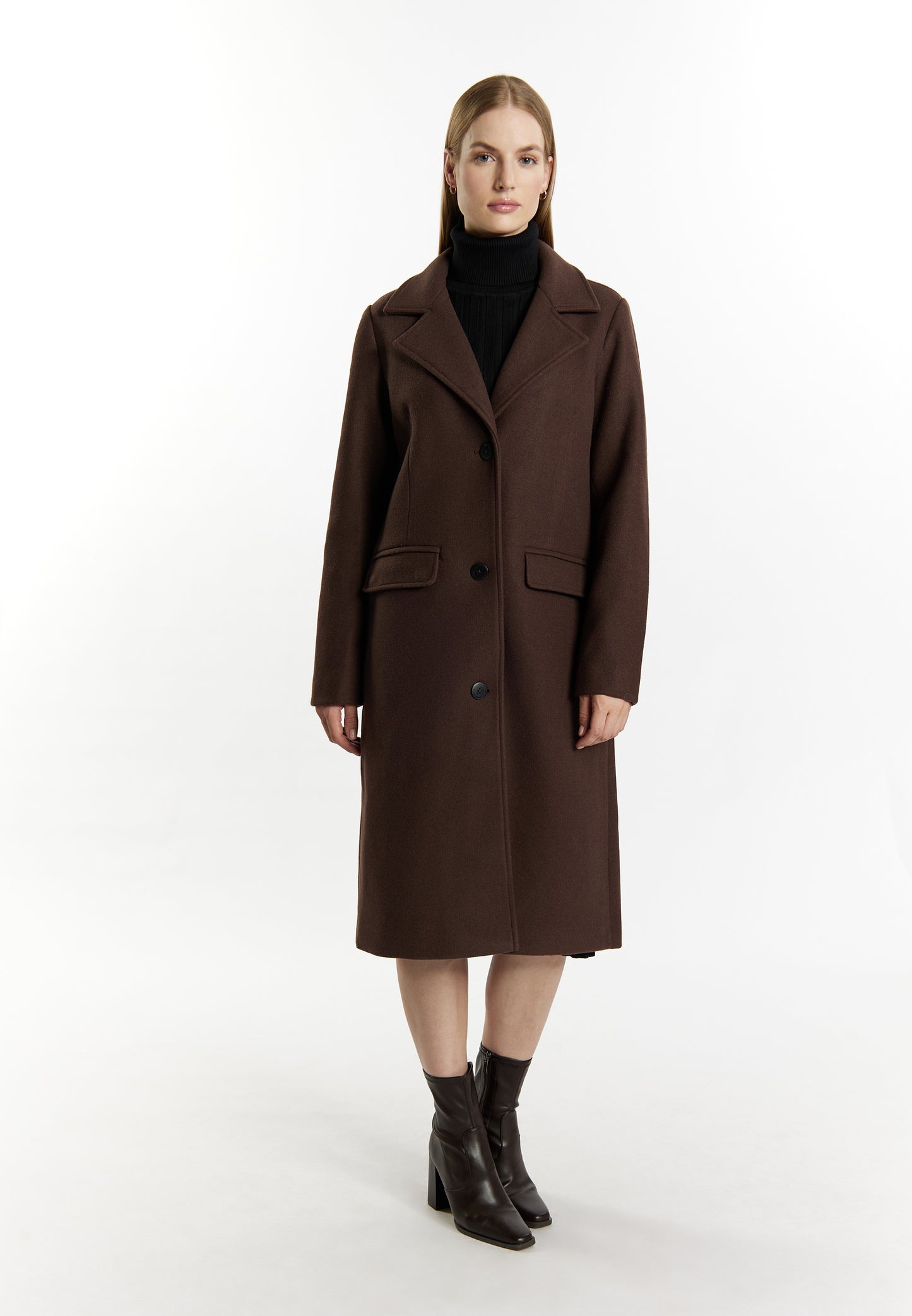 DreiMaster Klassik women's transitional jacket in a wool look