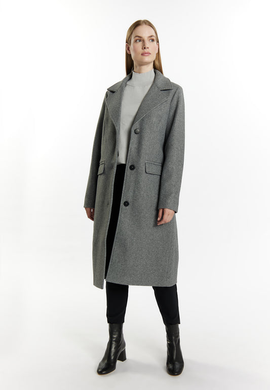 DreiMaster Klassik women's transitional jacket in a wool look