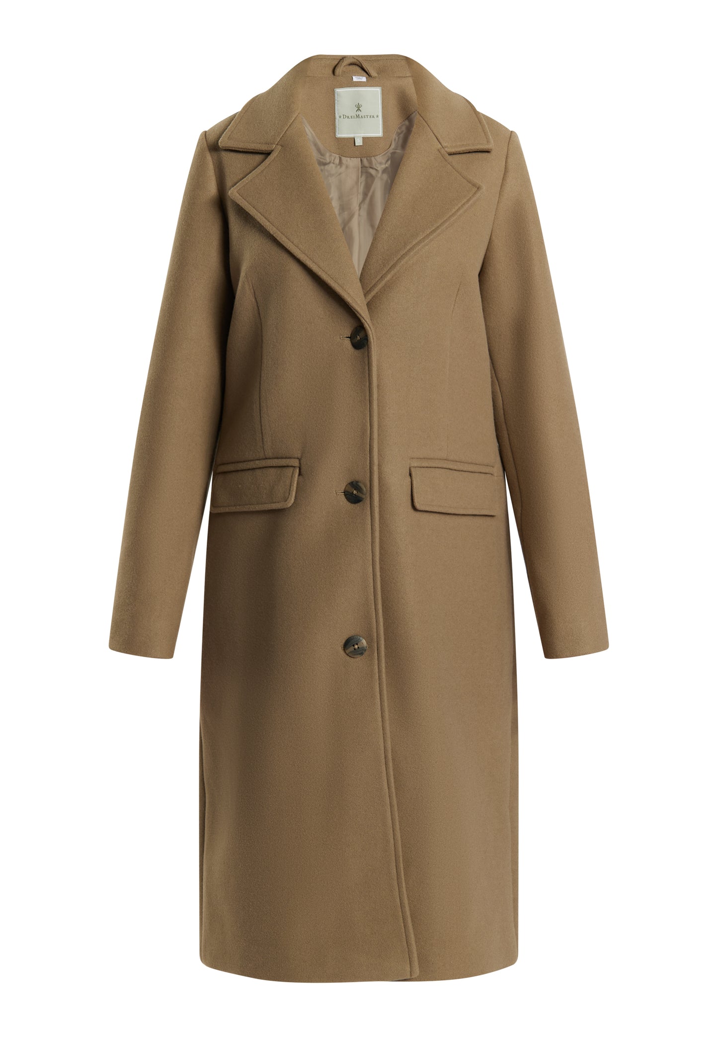 DreiMaster Klassik women's transitional jacket in a wool look