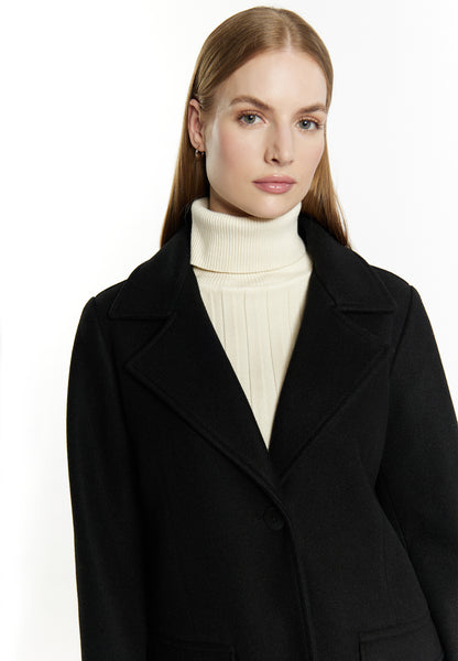DreiMaster Klassik women's transitional jacket in a wool look