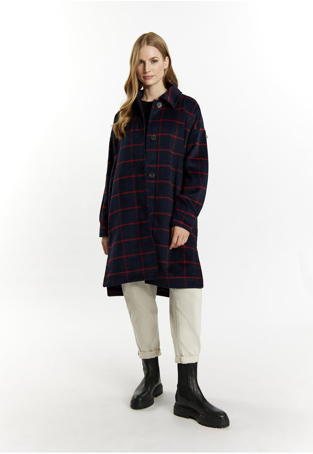 DreiMaster Vintage Women's Transitional Coat In A Wool Look