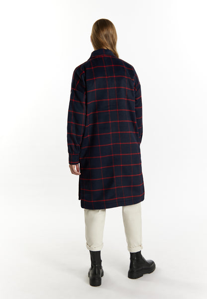 DreiMaster Vintage women's transitional coat in a wool look