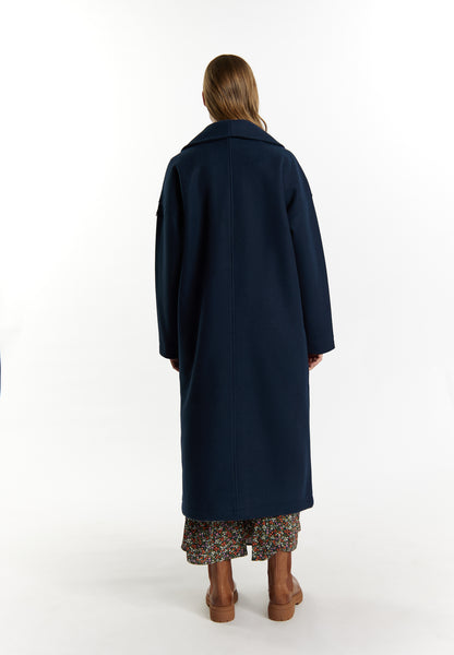DreiMaster Vintage women's transitional coat in a wool look