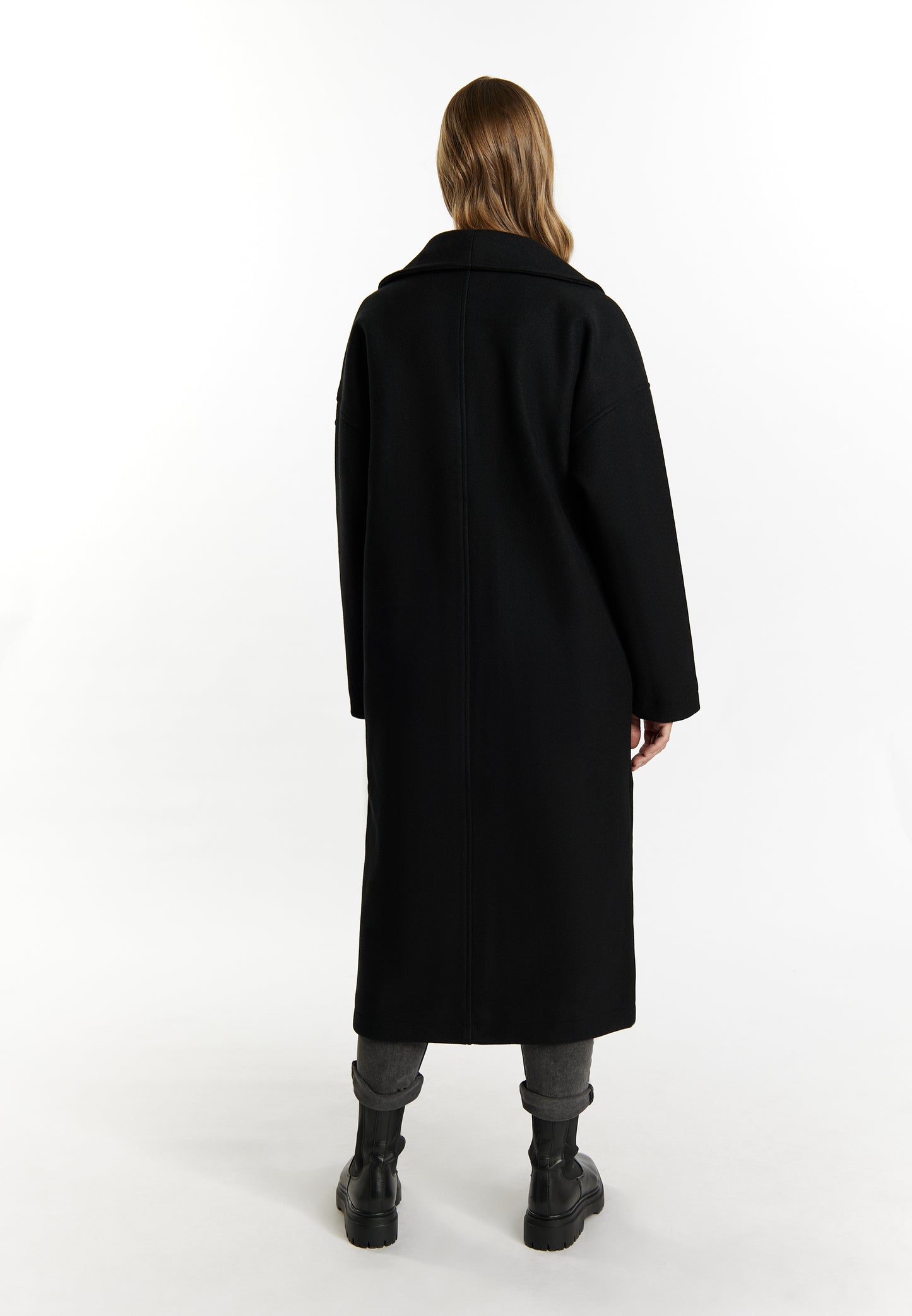 DreiMaster Vintage women's transitional coat in a wool look