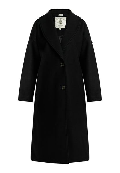 DreiMaster Vintage women's transitional coat in a wool look