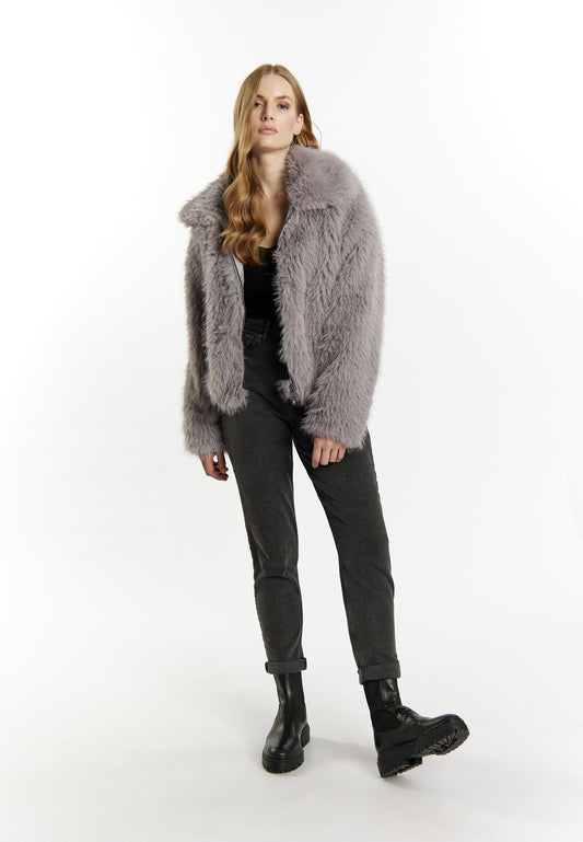 DreiMaster Vintage women's faux fur jacket