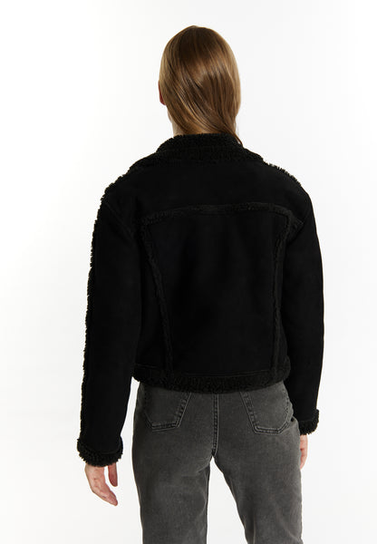 DreiMaster Vintage women's leather biker jacket