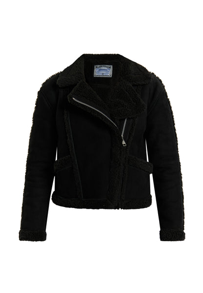DreiMaster Vintage women's leather biker jacket
