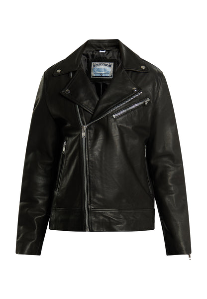 DreiMaster Vintage men's leather biker jacket