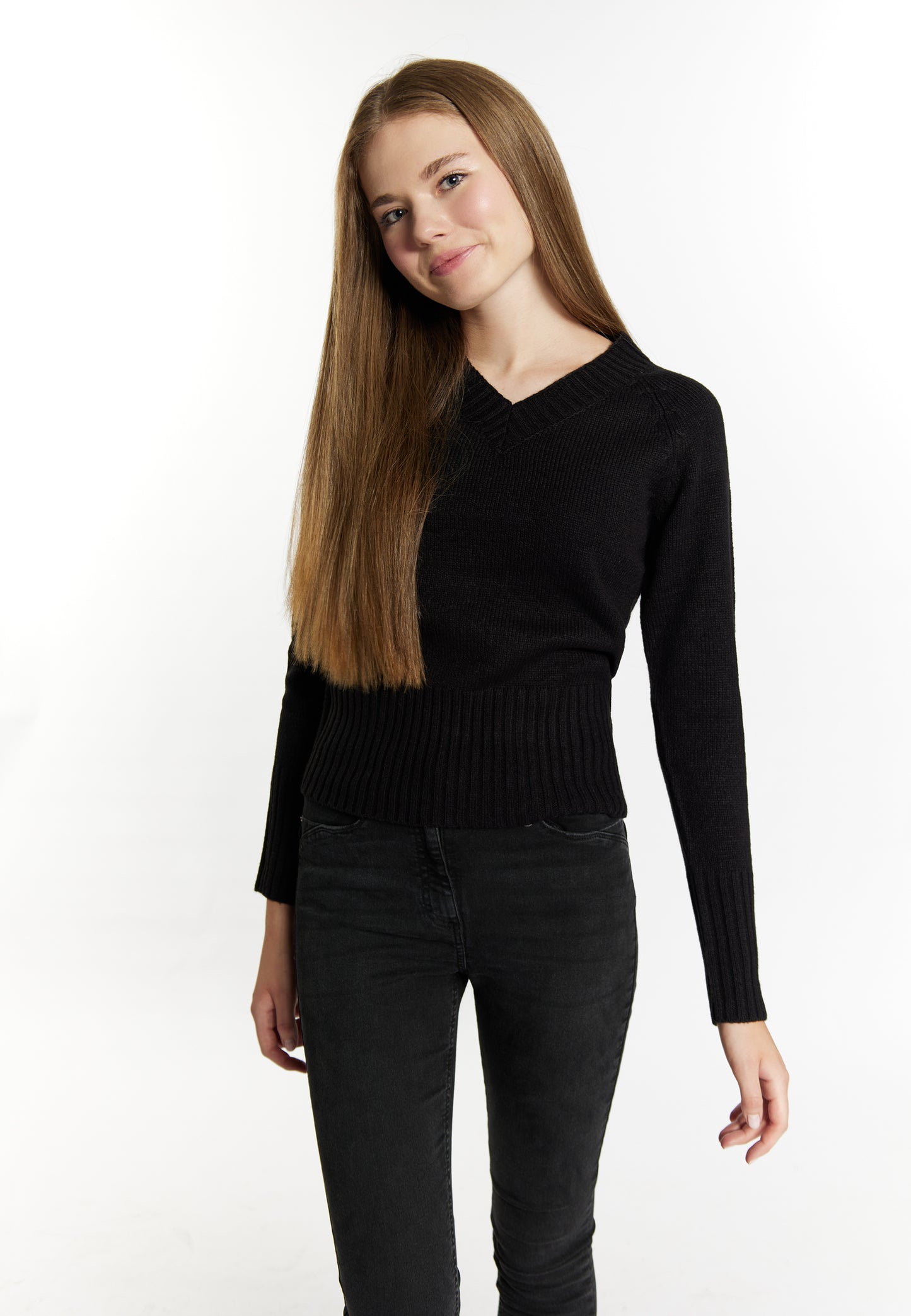 myMo damski sweter z dzianiny