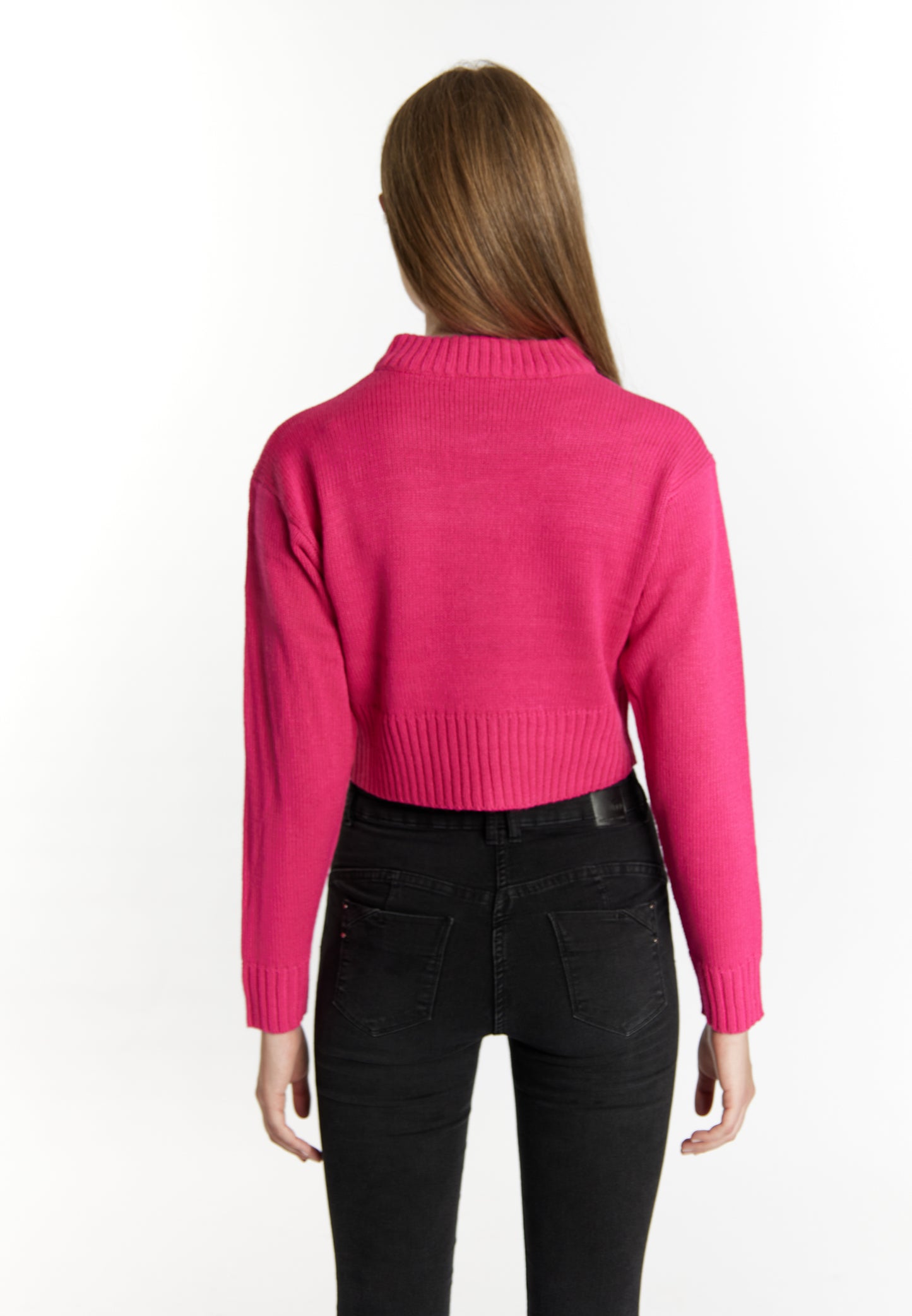 myMo women's cropped sweater