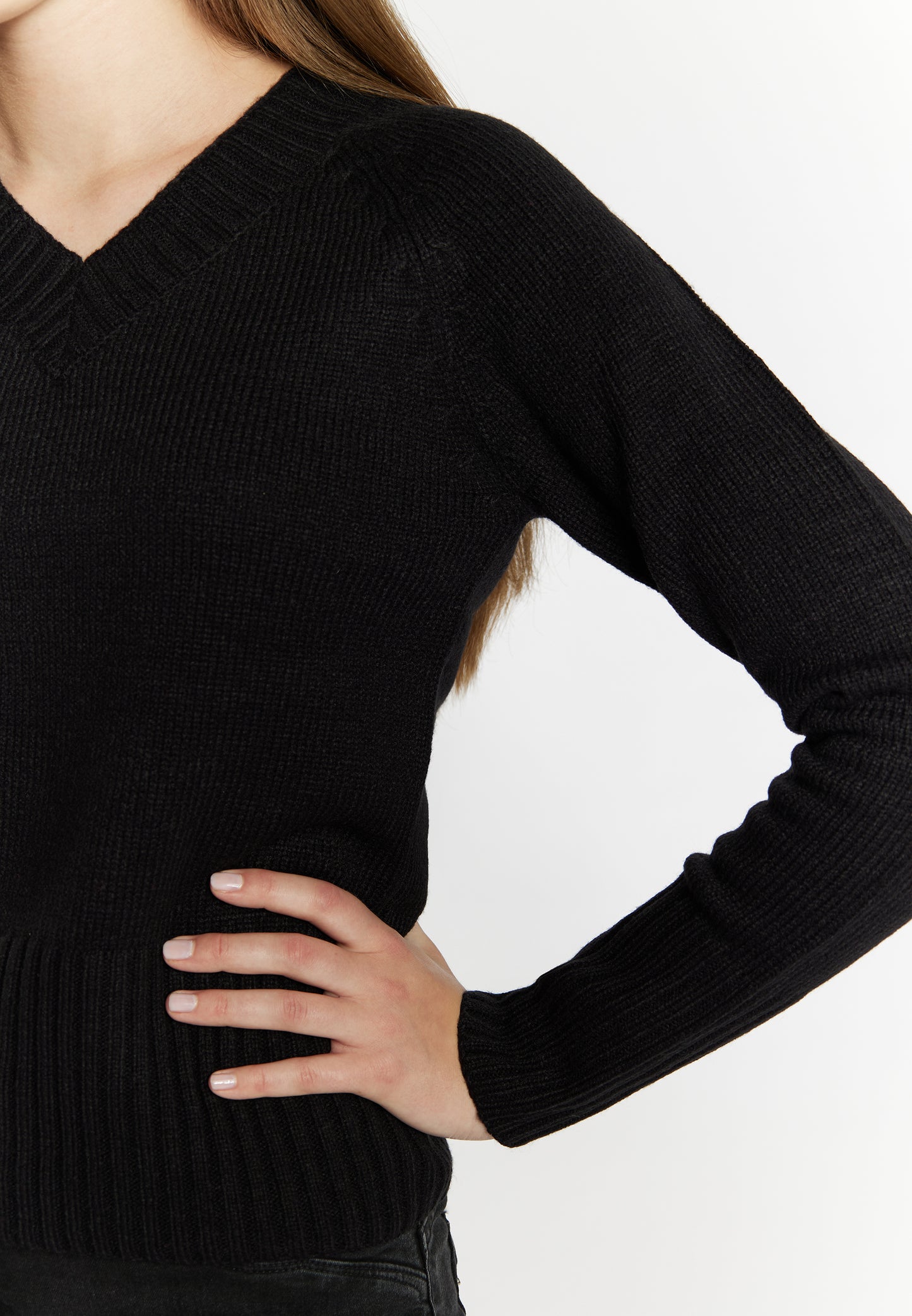 myMo damski sweter z dzianiny