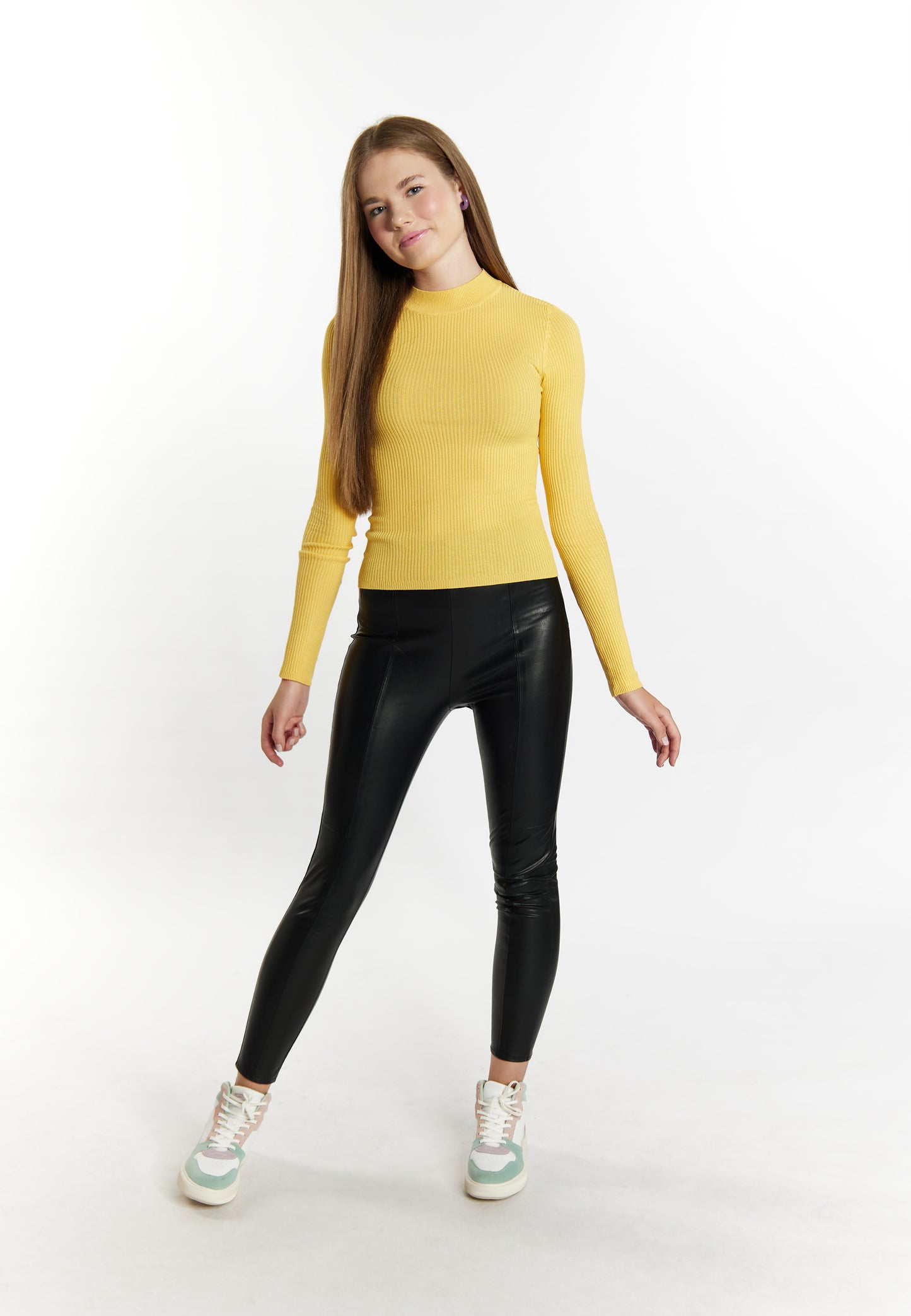 myMo damski sweter z dzianiny