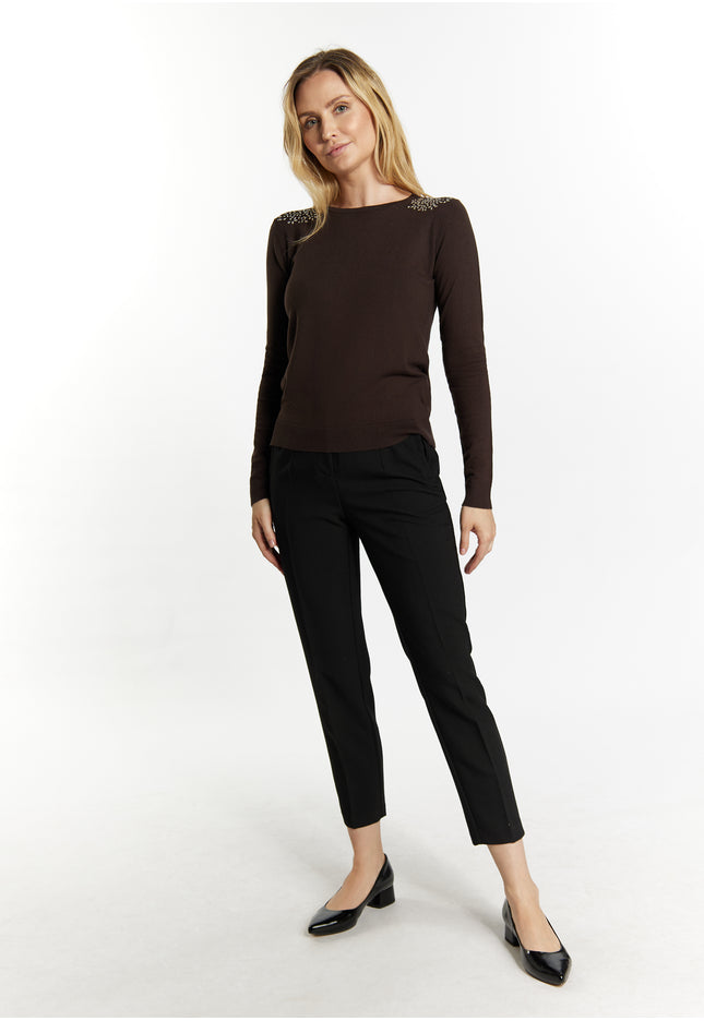 usha BLACK Sweter damski