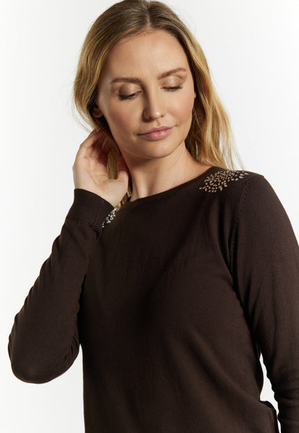 usha BLACK Sweter damski