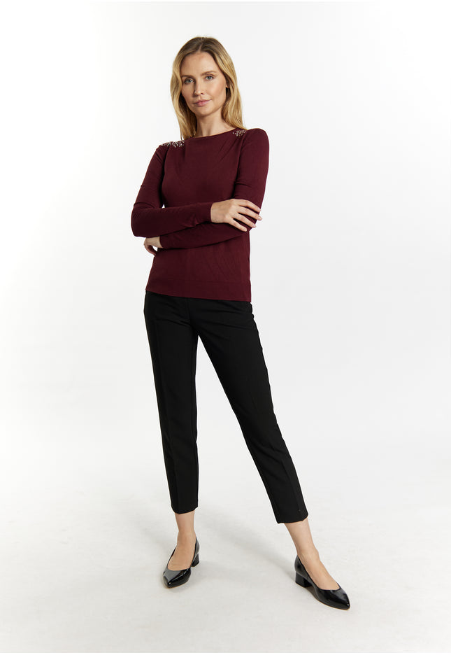 usha BLACK Sweter damski