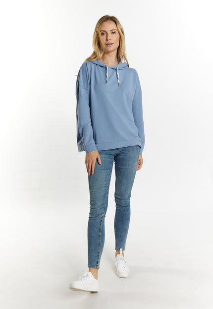 usha BLUE Bluza z kapturem damska
