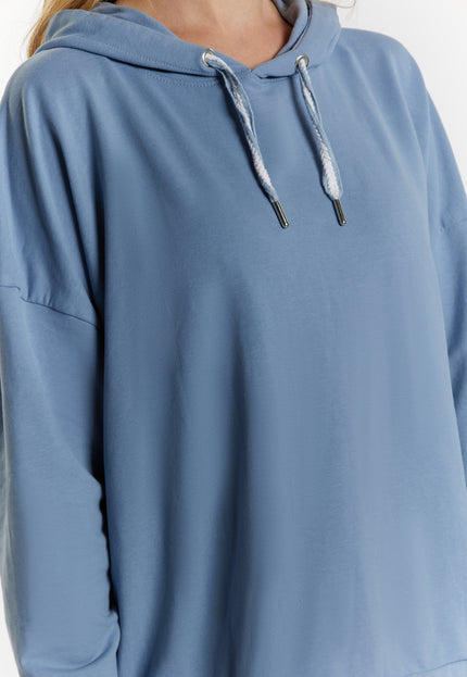 usha BLUE Bluza z kapturem damska
