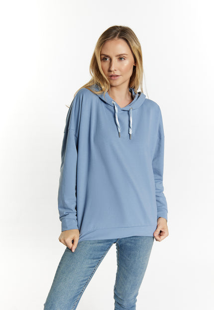 usha BLUE Bluza z kapturem damska