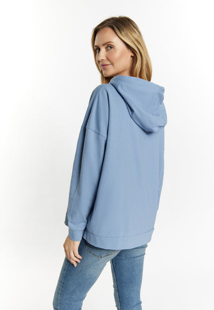 usha BLUE Bluza z kapturem damska