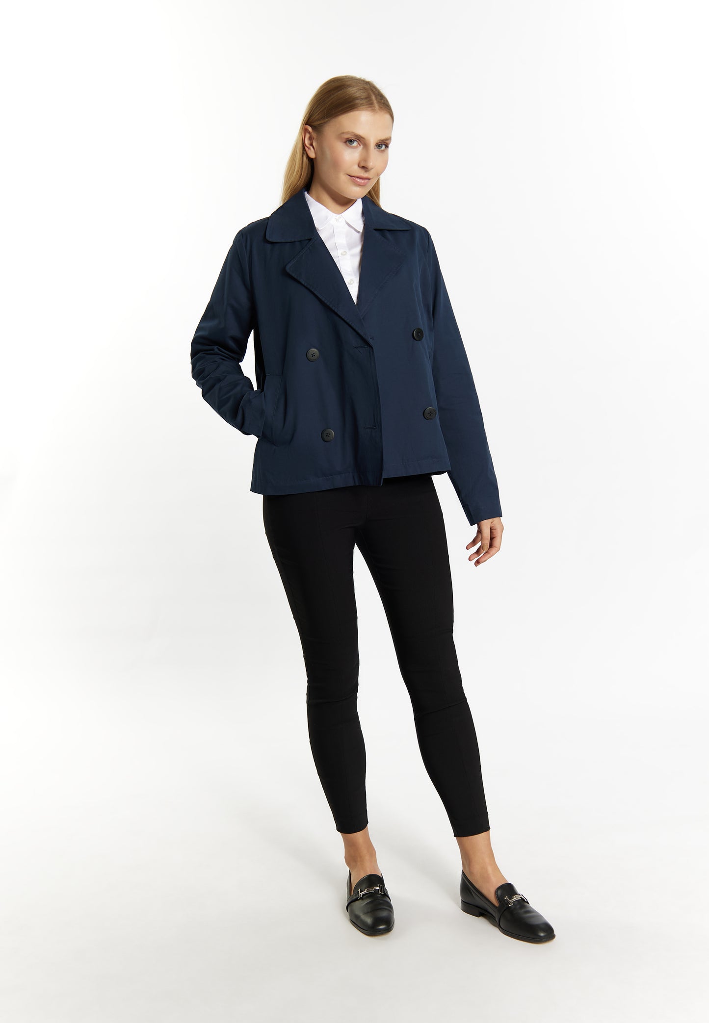 DreiMaster Klassik women's short trench jacket