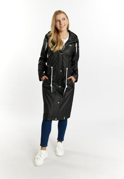 Schmuddelwedda women's rain coat made from recycled polyester
