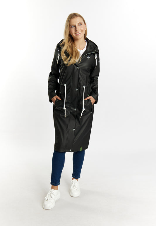 Schmuddelwedda women's rain coat made from recycled polyester