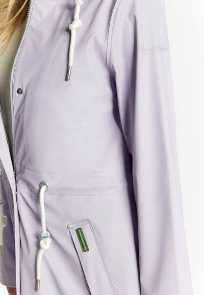 Schmuddelwedda women's rain coat made from recycled polyester